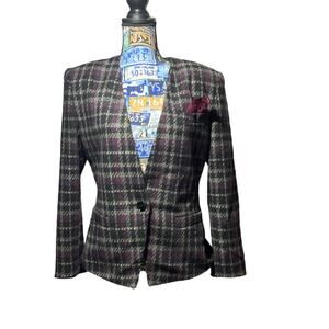 Sasson  Blazer 80s size 10/11 wool blend blazer Vintage